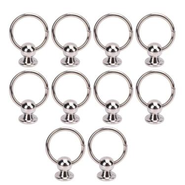 Imagem de Conjunto de Rebite e Parafuso, 10 Conjuntos de 12 Mm de Cabeça Versátil de Rebite Compacto e Kit de Parafuso, Rebites de Liga de Zinco Com Anéis de Tração de 6 Mm para Parafusos