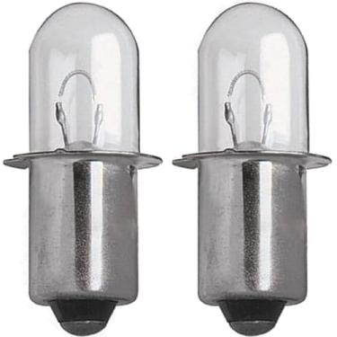 Imagem de KWEOTUGO Pacote com 2 lâmpadas de xenon XPR18 18v 0,6A para lanternas Dewalt DW9083 DW908 DW919 DC509 lanternas Ridgid 18 volts sem fio e luzes de trabalho de lítio sem fio P703 P704