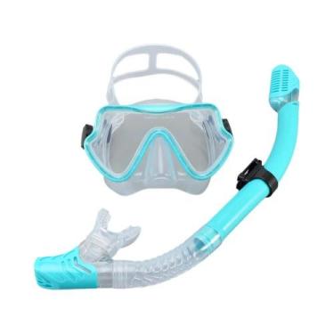 Imagem de Máscara de Mergulho Profissional para Adultos - Snorkel com Silicone A