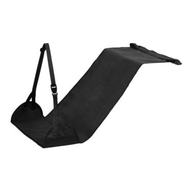 Imagem de ＡＷＨＡＯ Hammock do pé do avião suporta, Preto