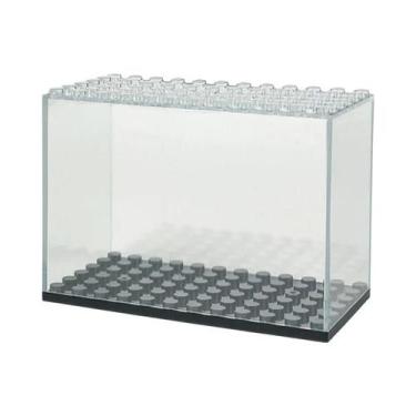Imagem de Caixa de Exibição Transparente à Prova de Poeira para Blocos de Constr