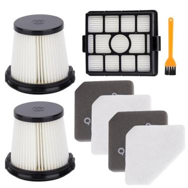 Imagem de BU3523 BU3521 BU3120 Filtro de substituição HEPA compatível com Shark Clean Limpador de bastão sem fio leve, aspirador de pó, pré-motor, sistema de autovazio, acessórios de peças de montagem (pacote
