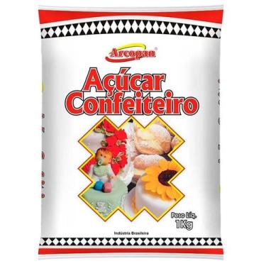Imagem de Açucar de Confeiteiro 1Kg - Arcolor