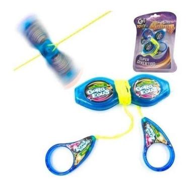 Imagem de Spinner Corda Gira Rápido Giro Maluco Luz Led Colorido - Cim Toys