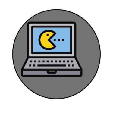 Imagem de Adesivo Decorativo Redondo, Tema Jogos, 10 cm, Modelos 06JG-16JG (JG13, PAPEL COUCHÉ 190, 10 CM)