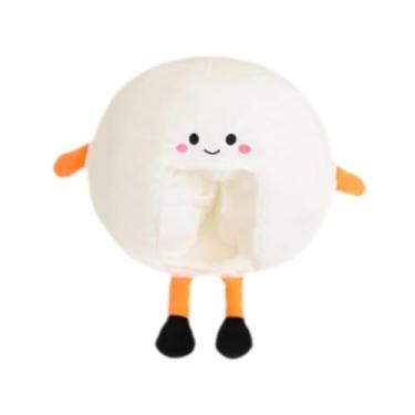 Imagem de Vaveren Chapéu de pelúcia com bola de tênis, chapéu de selfie, boné de pelúcia para eventos esportivos