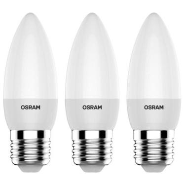 Imagem de 3 Lâmpadas Led Vela Fosca 2700k 260lm E27 Ledvance 7019477