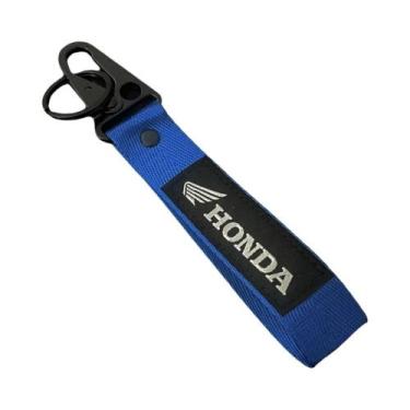 Imagem de 1pc chaveiro do carro telefone cordão durável chaveiro da motocicleta 