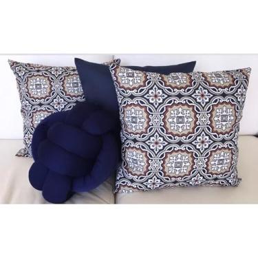 Imagem de Kit 3 Capas de Almofadas Decorativas + Almofada Nozinho(9)