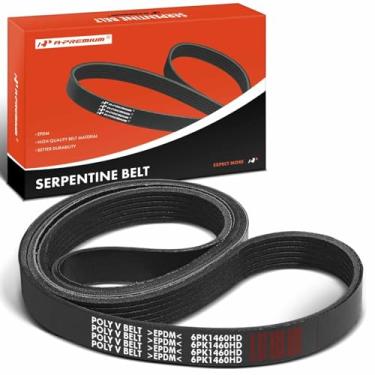 Imagem de A-Premium Correia de substituição serpentina para Freightliner Columbia 2002-2003 Condor, 10,8L 14,6L Diesel