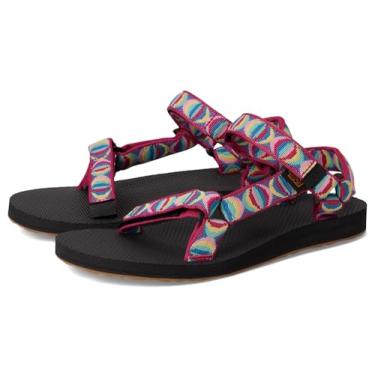 Imagem de Teva Sandália feminina original universal, Azulejo azul explosivo, 40