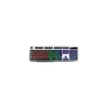 Imagem de Teclado Gamer Semi Mecânico Rise Mode G1 Full, USB, Preto e Branco - RM-TG-01-BW