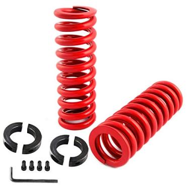 Imagem de LEAPGOMAX As molas para carrinho de golfe Yamaha servem para molas traseiras resistentes Yamaha G14, G16, G19, G20, G22, G29 (vermelho)