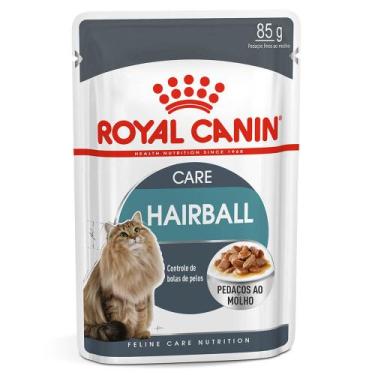 Imagem de Ração Úmida Royal Canin Hairball Bolas de Pelo para Gatos Adulto 85g
