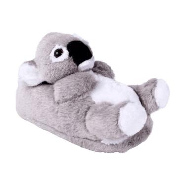 Imagem de 9033-3 – Koala – Grande – Pantufas de Animais Felizes para Crianças e Adultos