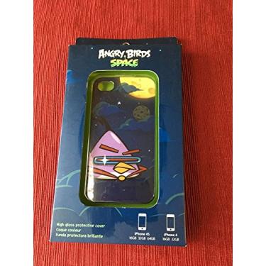 Imagem de Angry Birds Capa protetora de alto brilho para iPhone 4s e 4 ~ azul