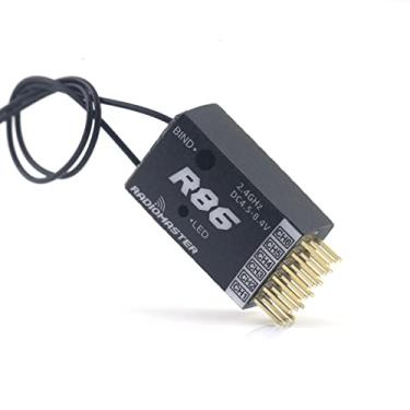 Imagem de RadioMaster R86 6CH Receiver PWM SBUS Format Compatible with FrSky D8 for Radiomaster Transmitters RC FPV Drone
