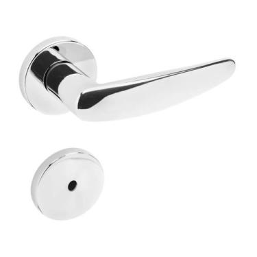 Imagem de Fechadura 515P Maison Banheiro ST2-55 ROS 327 55mm Inox Cromado La Fon