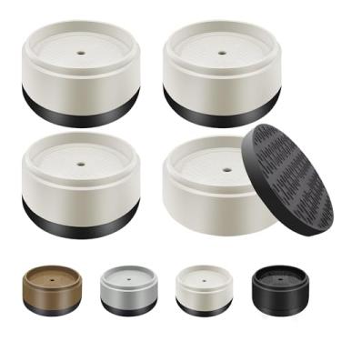Imagem de Elevadores de Mobiliário Elevadores de Cama Resistentes 2,5 cm, 5 cm, 7,6 cm, 10 cm Elevadores de Cama Redondos Ajustáveis para Pernas de Mesa Sofá Cadeira Frigorífico Máquina de Lavar Roupa (2,5 cm