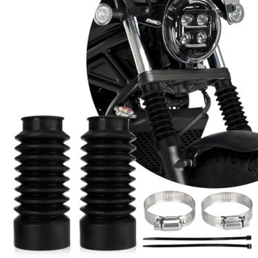 Imagem de PSLER Capa de garfo dianteiro, capa de amortecedor de choque, botas de garfo, polainas, botas de choque, tubo de absorção de choque, capa deslizante, polainas, protetor adequado para Rebel CMX300