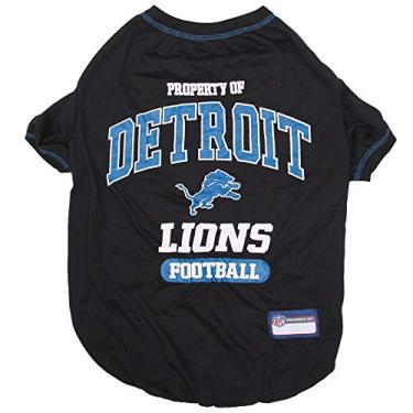 Imagem de CAMISETA PARA Cães e Gatos - NFL DETROIT LEONS Camiseta para Cães, GG. - Camiseta mais fofa para o verdadeiro filhote esportivo