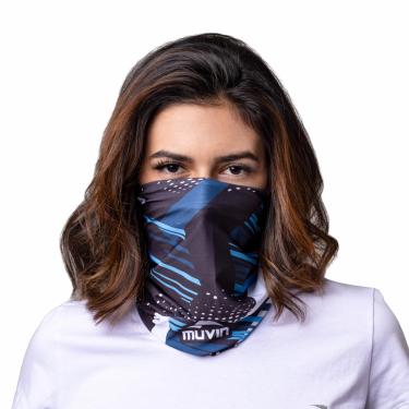 Imagem de Bandana Faixa Tube Band Esportiva E02 FPS UV50+ Muvin - Proteção Solar, Confortável, Elástica e Compacta para Esportes ao Ar Livre - Caminhada - Corrida - Ciclismo (Azul)