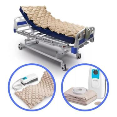 Imagem de Colchão Pneumático Ortopédico Anti Escaras Hospitalar 135 Kg - Multi