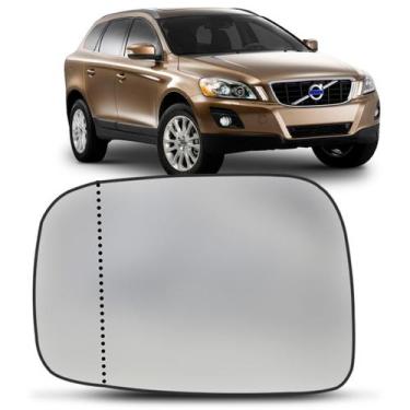 Imagem de Lente Retrovisor Volvo Xc60 2012 A 2016 com Base - SP ACESSÓRIOS, Esqu