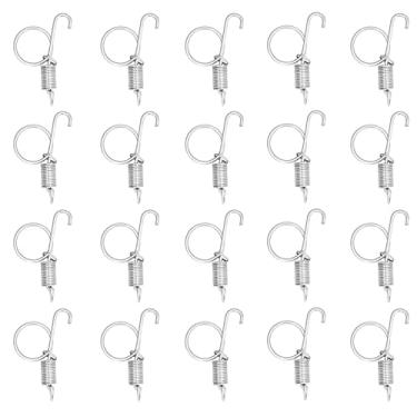 Imagem de Gancho de Trava de Mola de Dedo Forte Mola Telescópica de Gaiola de Coelho para Gaiolas de Animais, Conveniente para Abrir e Fechar a Gaiola para Equipamentos Agrícolas para