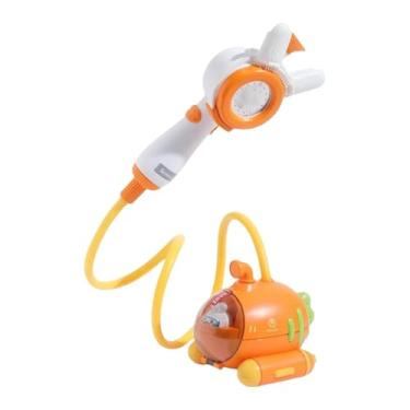 Imagem de Generic Brinquedo de banho para bebê, aspersor portátil com mangueira ajustável, chuveiro para banho infantil, ferramenta para jardim, gramado, quintal, pia