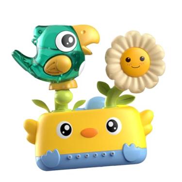 Imagem de simhoa Brinquedos de banho para bebês, aspersor de água, adorável, decorativo com ventosas, respingos de banho, brinquedo de água para banheira, banheiro, Pássaro