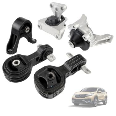 Imagem de Conjunto de montagem de motor e transmissão 5 peças FIT 2007–2011 Honda CR-V 2.4L – Substitua A4535 A4536 A4595 A4598 A65010 / 50880SWAA81 / 50890SWAA81