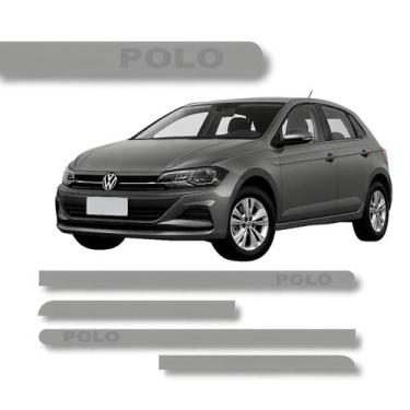 Imagem de Jogo Friso Lateral Polo Ponta Redonda com Grafia Cores Volks - Macall,