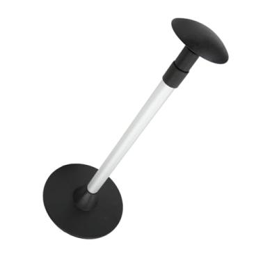 Imagem de Pólo de suporte à capa de barco, 3 degraus ajustáveis ​​22,5-54 polegadas de alumínio telescópio com base ABS para tampas de barco marítimo