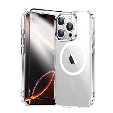 Imagem de Capa Capinha Case Magnética Carregamento por Indução E Película de Vidro 3d Para iPhone (iPhone 16 Pro Max)