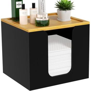 Imagem de Caixa de suporte de toalha de rosto descartável VITVITI para pele limp