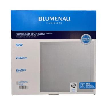 Imagem de Painel Led Tech Slim Embutir 40x40cm 32W 4100K Bivolt - Blumenau - 844