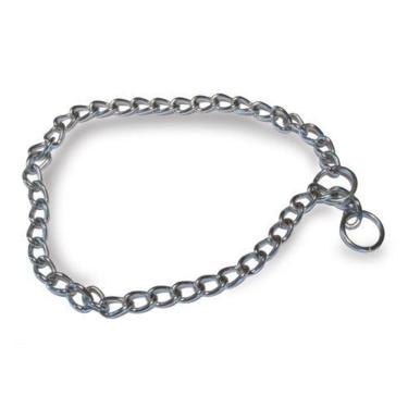 Imagem de Enforcador Chato Para Cães 40cm X 2,5mm Em Aço