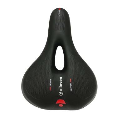 Imagem de Selim Largo Vazado Bicicleta bike comfort Gel com 2 molas-Unissex