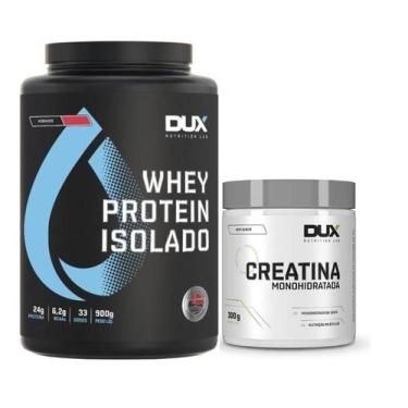 Imagem de Kit Whey Protein Isolado 900g + Creatina 300g - Dux - Dux Nutrition, M