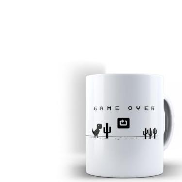 Imagem de Caneca Joguinho Dinossauro Game Over