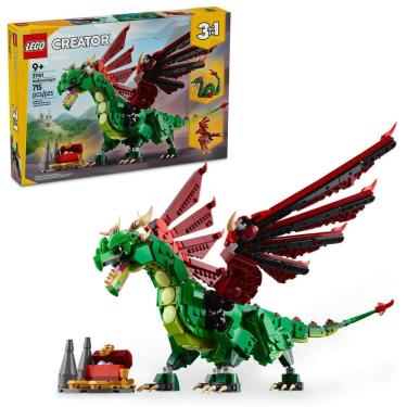 Imagem de Blocos de Montar - Creator - Dragao Medieval LEGO DO BRASIL