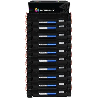 Imagem de Kit 10x Toner Compatível Hp Cb435a Cb436a Ce278a Ce285a 85a, p1102, p1102w, m1210, m1212, m1130, m1132, m1217, m1217fw, p1006, p1005, p1505, m1120, m1522, p1505n, m1522n, m1522nf, p1566, novo