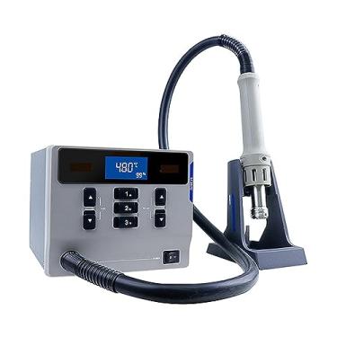 Imagem de Estação de solda com pistola de ar quente, display digital inteligente sem chumbo, estação de retrabalho de 1000 W para reparo de chip de PCB de telefone (cor: PACOTE A, tamanho: A)