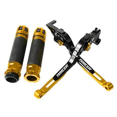Imagem de WEJUSA Para Yamaha TMAX530 TMAX500 T MAX 500 530 TMAX 530 500 Acessórios de motocicleta Alavancas de embreagem de freio Alavancas de guidão Punho de mão Alavanca de embreagem de freio de motocicleta