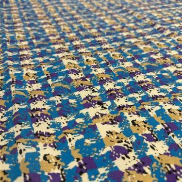 Imagem de Tecido Tricoline Estampa Tricot 1,40m - Ideal para Roupas Femininas de