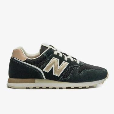 Imagem de Tênis New Balance Feminino 373v2 , 38BR, Preto, Bege