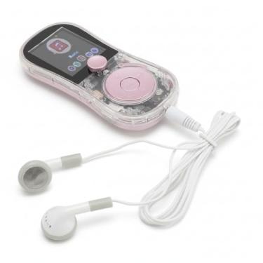 Imagem de MP3 MP4 Player Leitor de Música Portátil Com Alto-falante Gravador de Rádio FM Rosa para Crianças e Idosos (com cartão de memória de 64 GB)