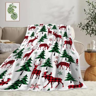 Imagem de Cobertor Bcsewcg Christmas Flannel Fleece Winter Sherpa Throw