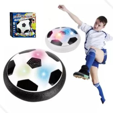 Imagem de Brinquedo Flutua Bola Flutuante Disco Ball Futebol Som E Luz